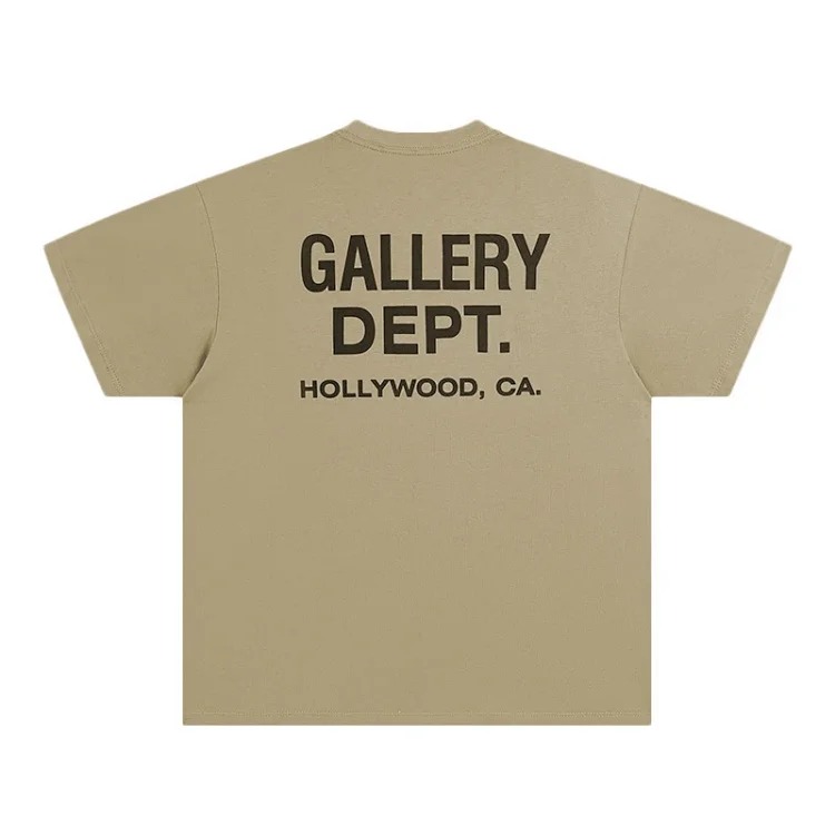 Asics Gallery basic style letter logo printed casual men's and women's loose short-sleeved T-shirt