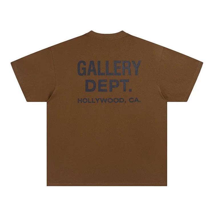 Asics Gallery basic style letter logo printed casual men's and women's loose short-sleeved T-shirt