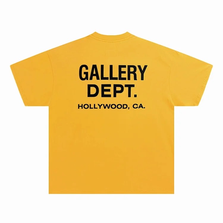 Asics Gallery basic style letter logo printed casual men's and women's loose short-sleeved T-shirt