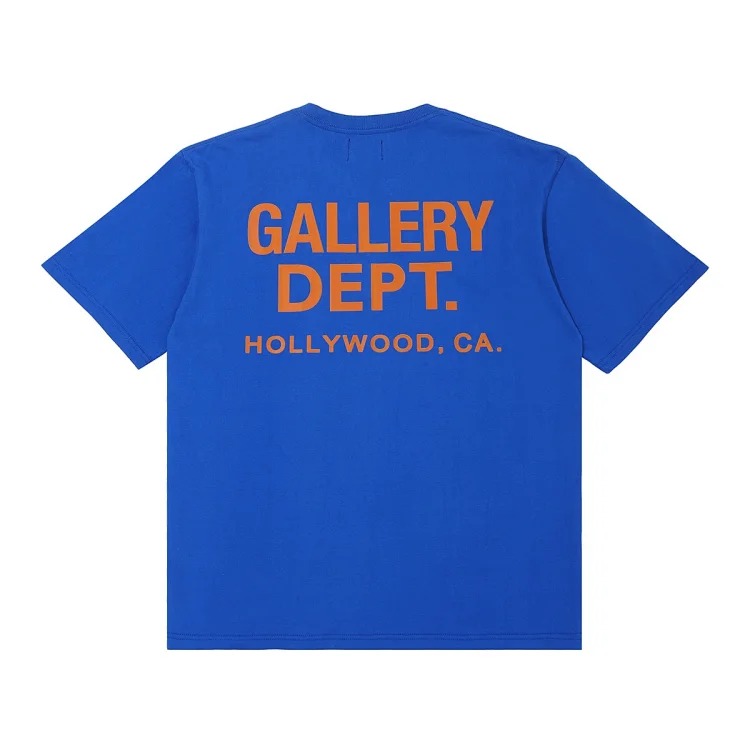 Asics Gallery basic style letter logo printed casual men's and women's loose short-sleeved T-shirt