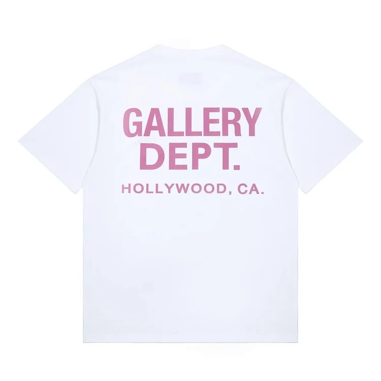 Asics Gallery basic style letter logo printed casual men's and women's loose short-sleeved T-shirt