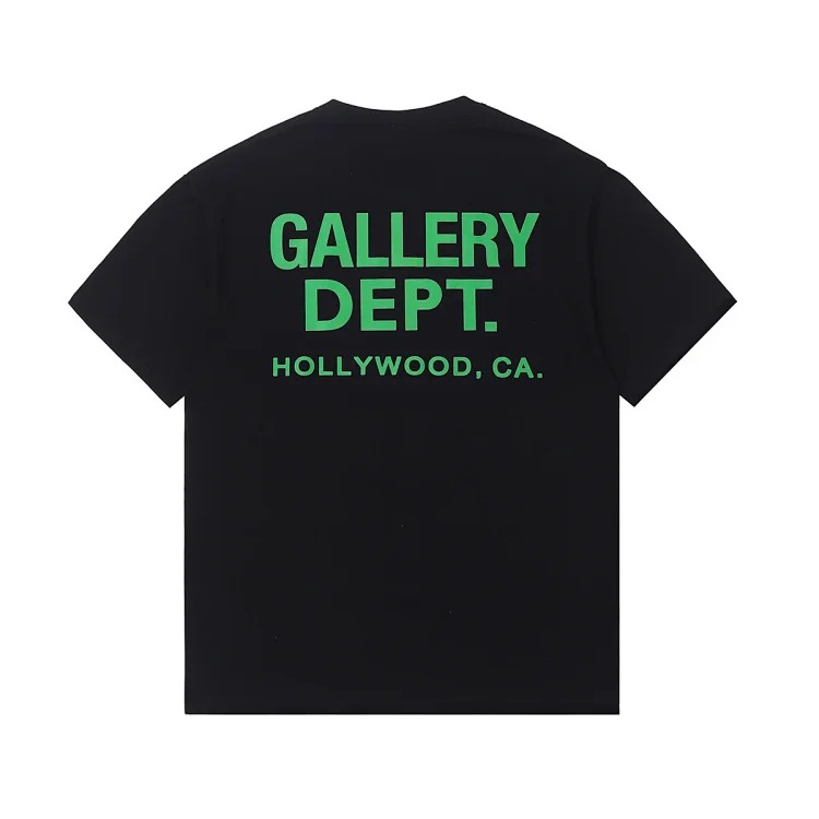 Asics Gallery basic style letter logo printed casual men's and women's loose short-sleeved T-shirt