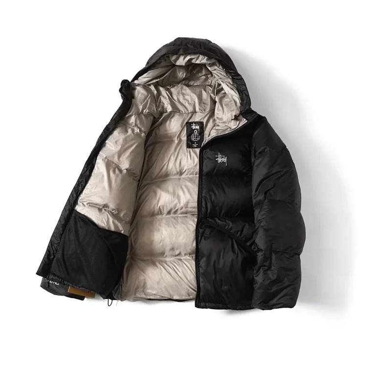 Stu down jacket 90 white duck down 500g filling capacity full fill
