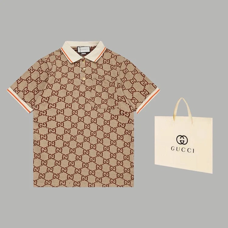 Louis Vuitton Gu classic old flower jacquard stand collar pl