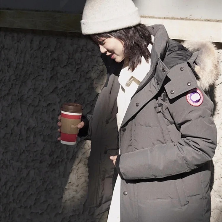 Canada Goose Windham Parker Down Jacket Hooded Down