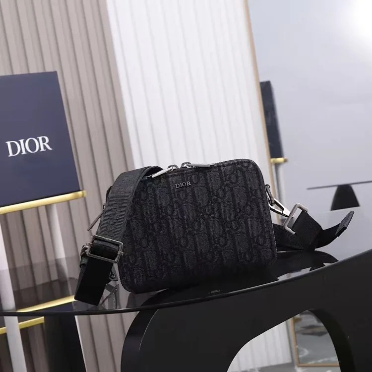 Dior D~ Oblique jacquard messenger bag original 1:1