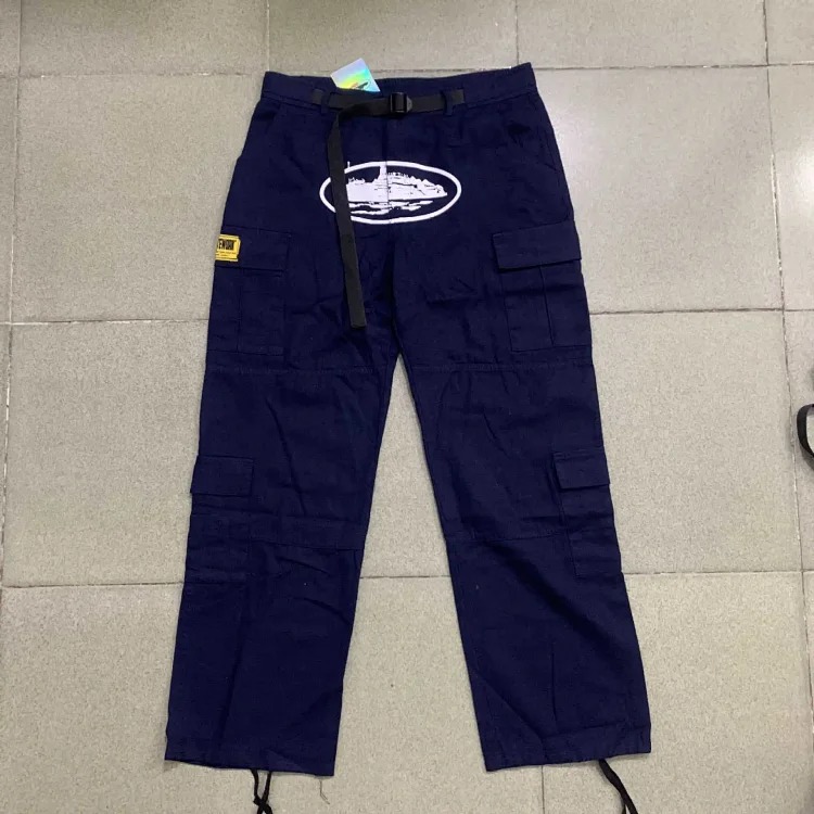 CORTEIZ men's and women's loose pocket cargo trousers truck straight pants