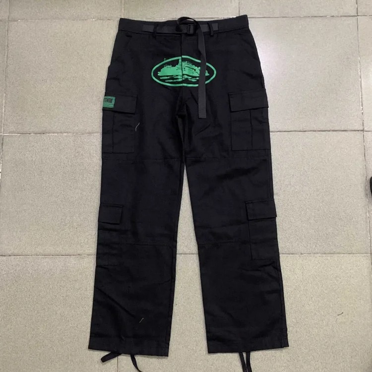 CORTEIZ men's and women's loose pocket cargo trousers truck straight pants
