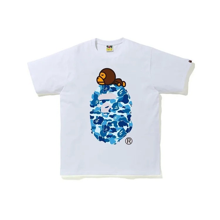 Cross-border wholesale supply of foreign trade trendy brand 260g heavyweight bp ape-man head shark short-sleeved one-piece drop-shipping T-shirt 1 image 5