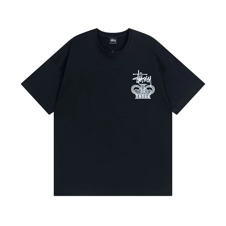 24 new classic short-sleeved stu skull plaid spider tai chi parade stu S t-shirt top trend 1 image 2