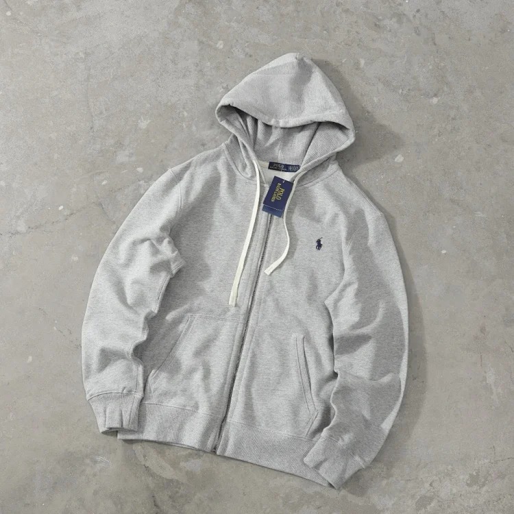 10435 pugongying pony embroidered zipper jacket