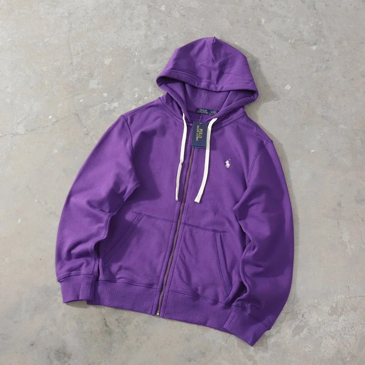 10435 pugongying pony embroidered zipper jacket