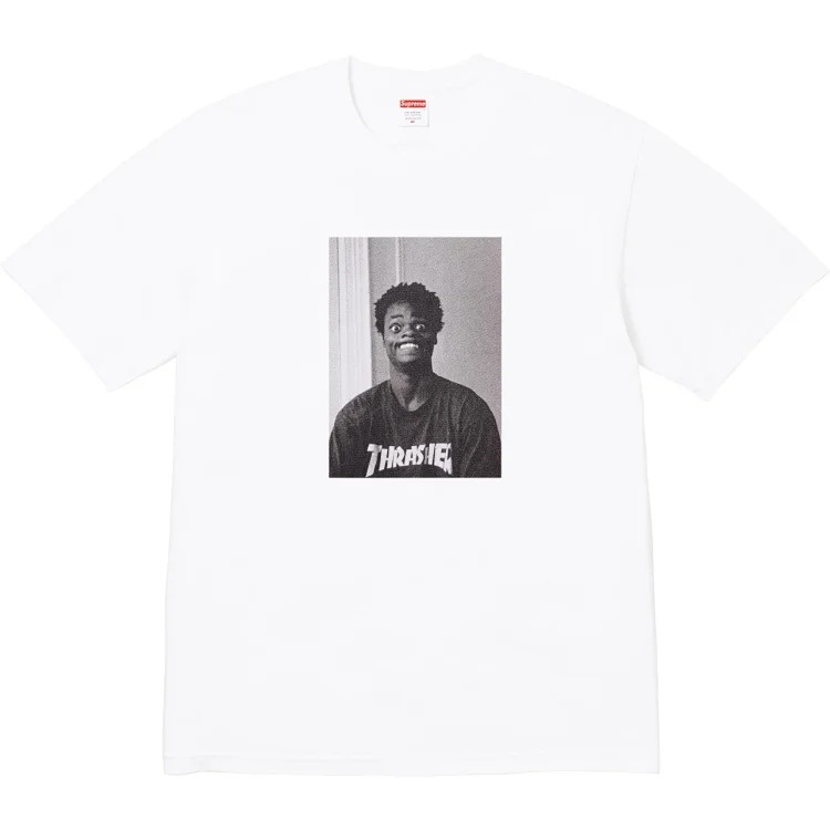 Cross-border original beauty trend Sup letter printing BOX high short-sleeved T-shirt for men and women loose street fashion one piece dropshipping 3