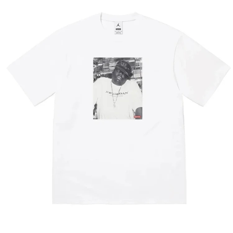 Cross-border original beauty trend Sup letter printing BOX high short-sleeved T-shirt for men and women loose street fashion one piece dropshipping 3