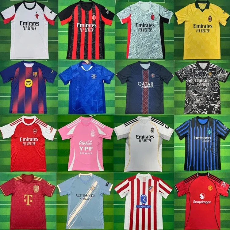 2526 season Arsenal jersey football training suit Chelsea Dortmund Inter Milan Miami Paris one drop shipping 1