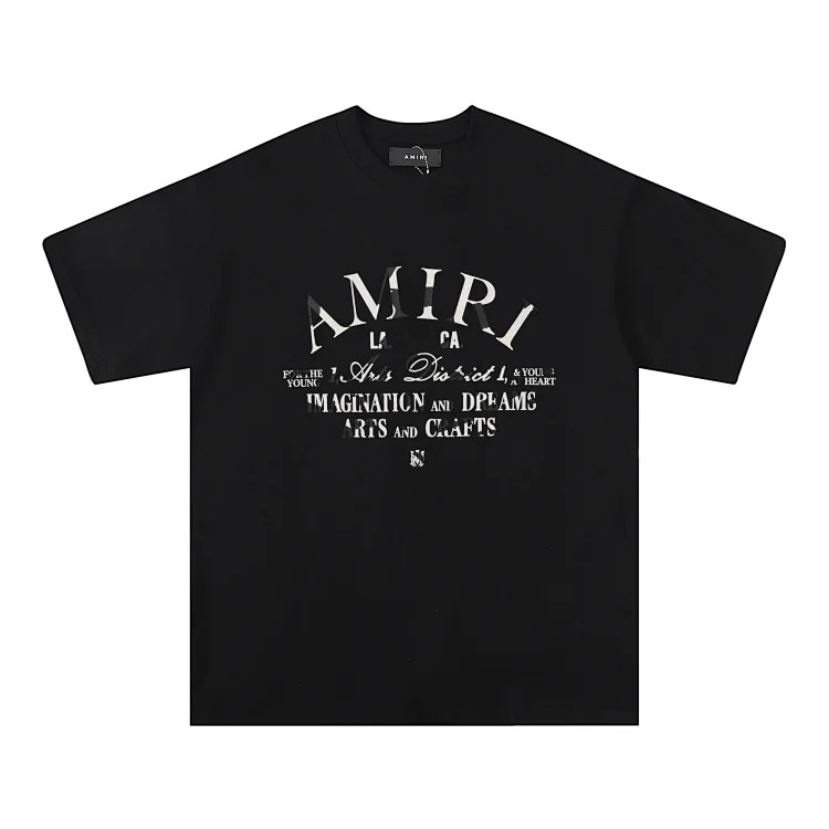Amr niche high-street cotton printed short-sleeved shirt image 4