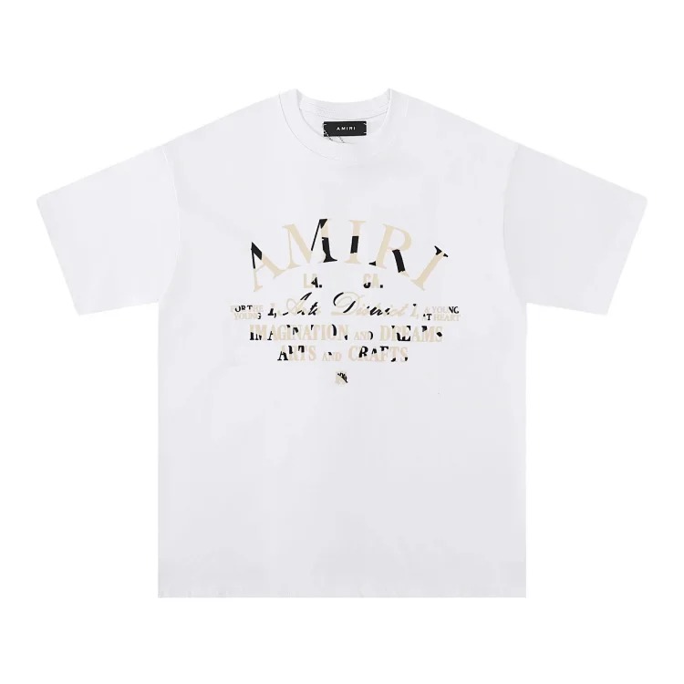 Amr niche high-street cotton printed short-sleeved shirt image 5