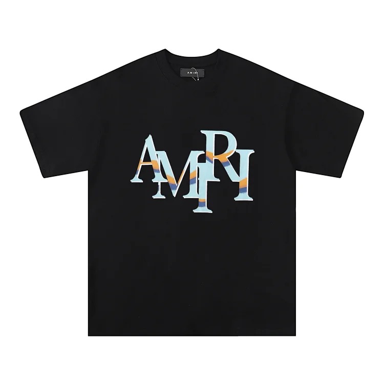 Amr niche high-street cotton printed short-sleeved shirt image 6