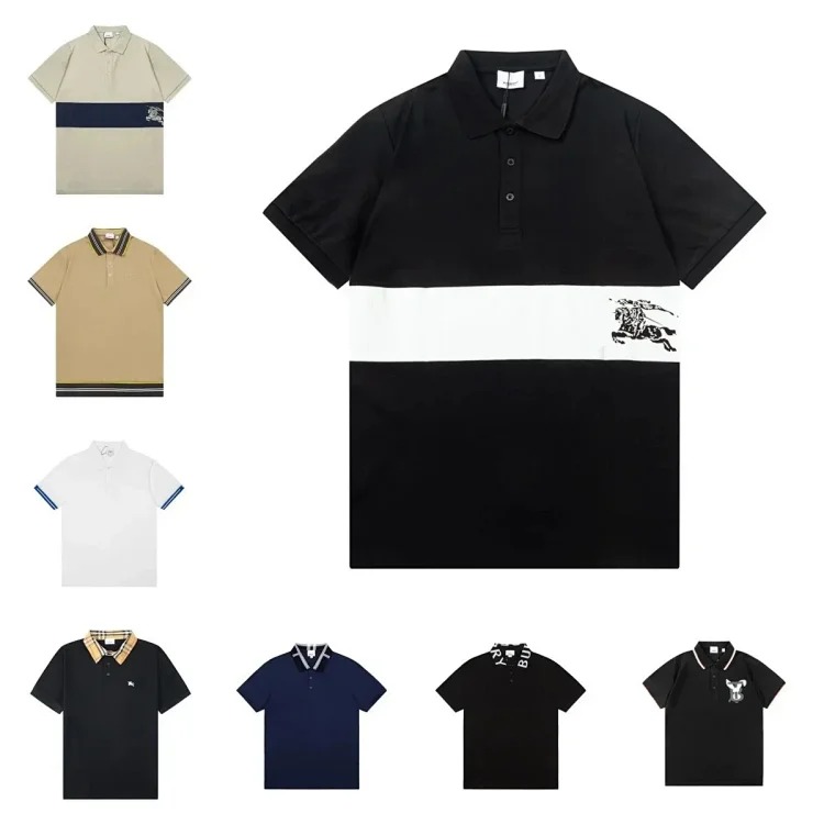 Burberry fashionable and versatile polo shirt-006