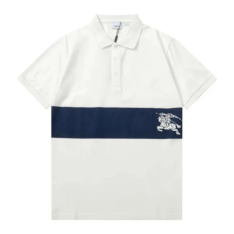 Burberry fashionable and versatile polo shirt-006 image 2