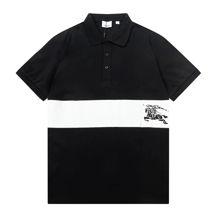 Burberry fashionable and versatile polo shirt-006 image 4