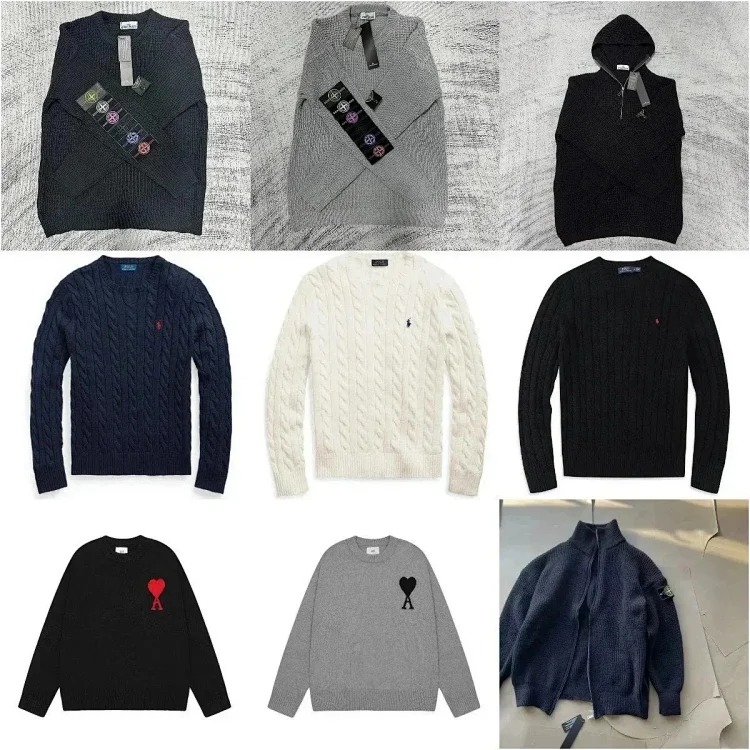 Autumn and winter fashionable versatile sweaters and sweaters 07HW