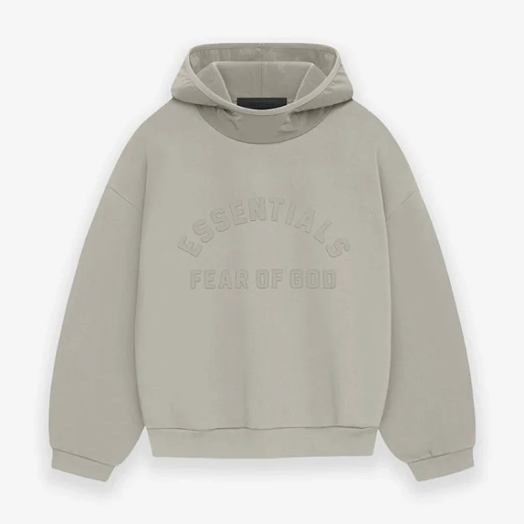 2024SS contrasting color nylon flannel hooded sweatshirt ESSENTIALS trendy brand hoodie cross-border