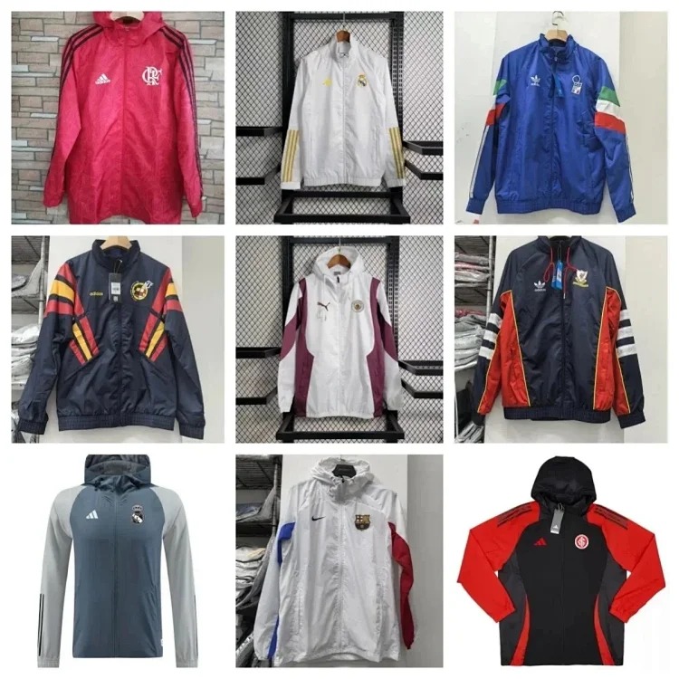 Fashionable and versatile football trench coat