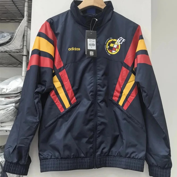 Fashionable and versatile football trench coat image 6