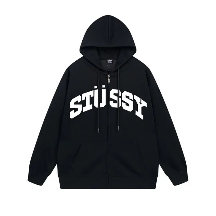 Trendy simple and versatile hoodie 66-Ah image 2