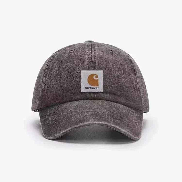 C washed old peaked cap