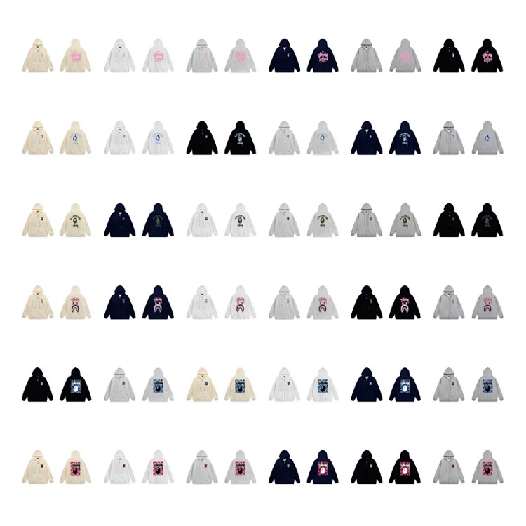 STU hooded sweatshirt collection 8