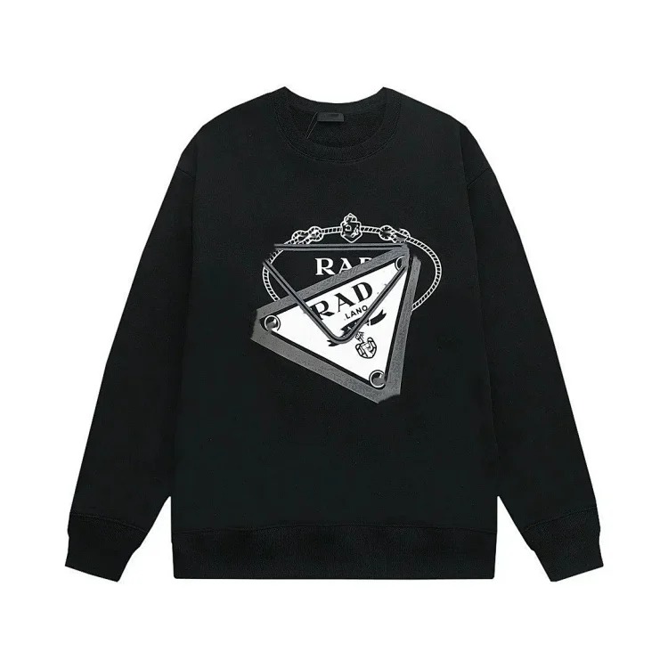 Correct version.Pulajia 24 series triangle label autumn and Pujia high men's and women's long-sleeved T-shirts and sweatshirts image 14