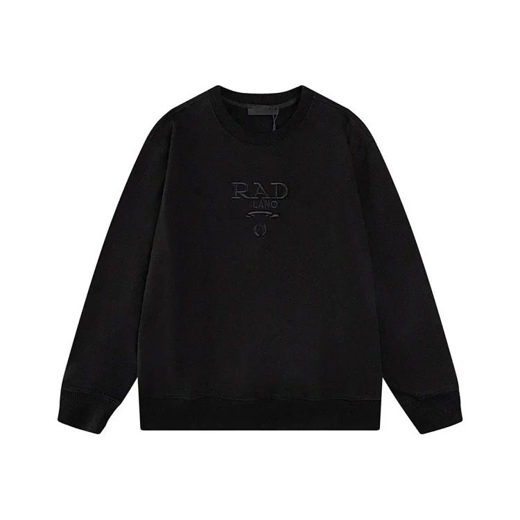 Correct version.Pulajia 24 series triangle label autumn and Pujia high men's and women's long-sleeved T-shirts and sweatshirts
