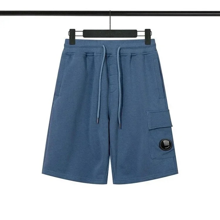 Lens men's and women's loose sports casual pants couple shorts-CY