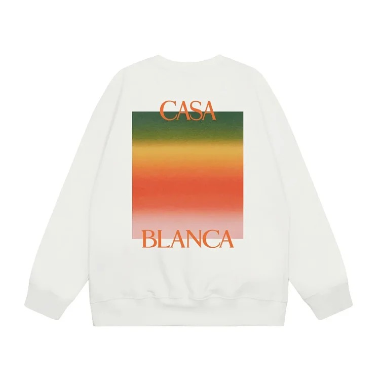 2024 new autumn and winter sweatshirt printed pure cotton loose sweatshirt-CY image 3