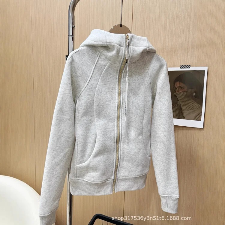 Trendy simple and versatile hoodie 68-Ah image 16