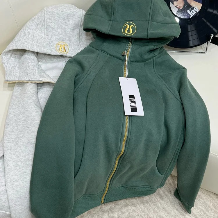 Trendy simple and versatile hoodie 68-Ah image 7