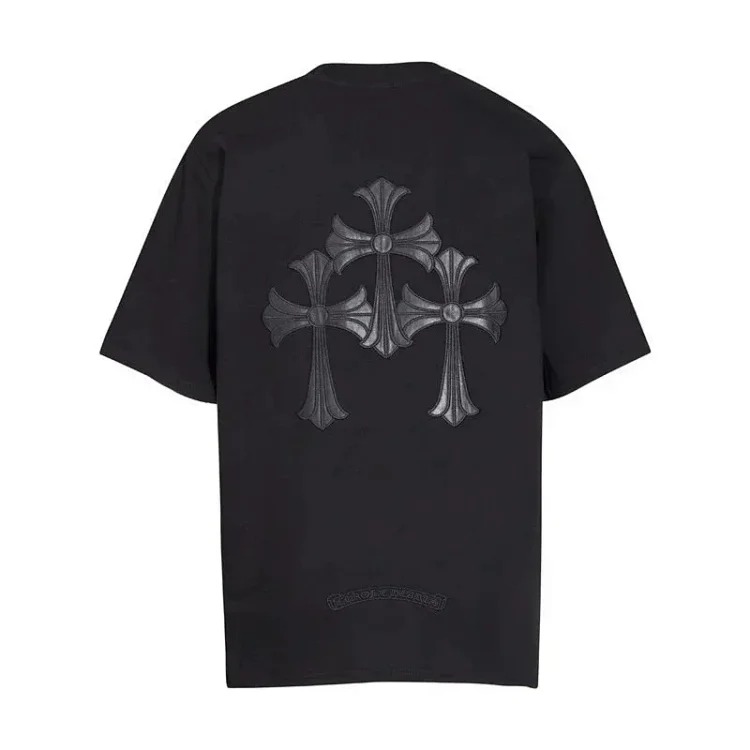 Summer short-sleeved European and American street half-sleeved T-shirt series for men and women-CY image 2
