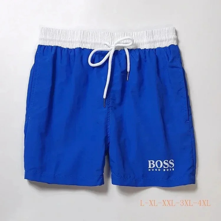Summer casual fitness running shorts men's foreign trade original single sports loose breathable quick-drying four-quarter pants-CY image 3