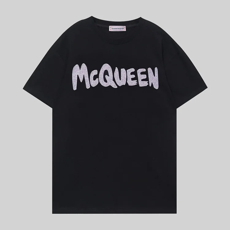 Letter graffiti colorful men’s and women’s T-shirts-CY image 6