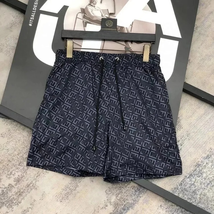 New foreign trade beach pants all-over printed shorts casual for men and women couples thin-CY image 2