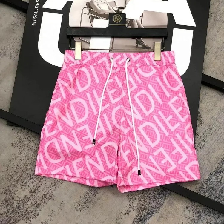 New foreign trade beach pants all-over printed shorts casual for men and women couples thin-CY image 4