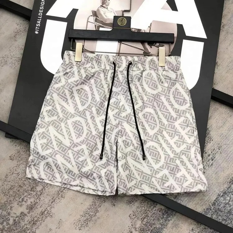 New foreign trade beach pants all-over printed shorts casual for men and women couples thin-CY image 5
