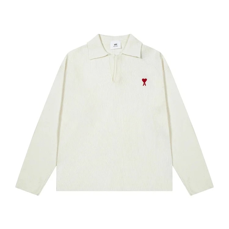 2025 autumn and embroidered wool collar pullover sweater-CY